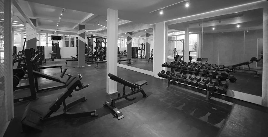 Equipamiento de la sala de entrenamiento